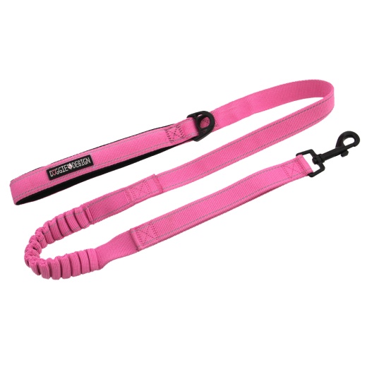 Soft Pull Traffic Dog Leash - Candy Pink One Size
