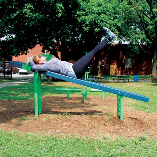 Body Curl Outdoor Fitness Station