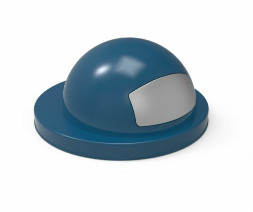 32 Gallon Steel Domed Trash Can Lid