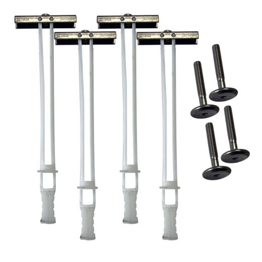 Slide Mount Kit (Deck Mounting Kit) Ss - 8 Piece Set
