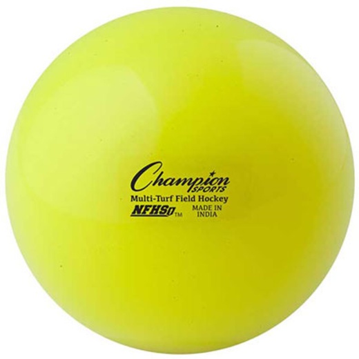 Field Hockey Balls - Yellow - 12 Pack