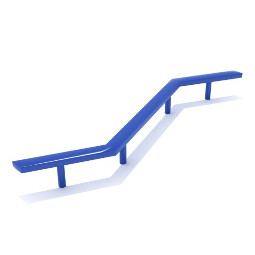 Zig Zag Balance Beam - 8 Foot Long