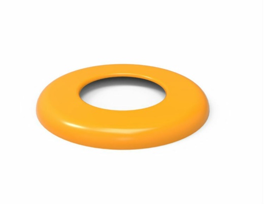 55 Gallon Flat Top Trash Can Lid