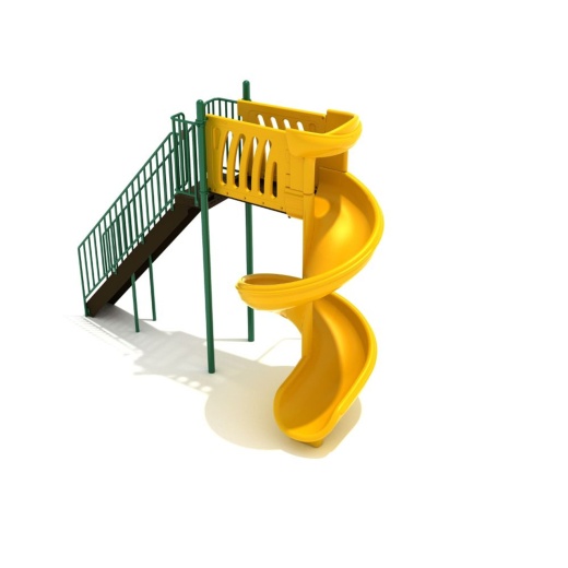 8 Foot 450-Degree Spiral Slide