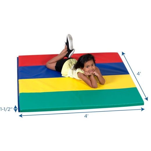 Rainbow Folding Gym Mats