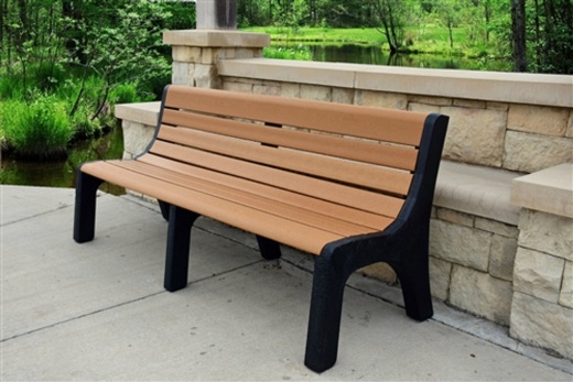 4' Newport Park Bench