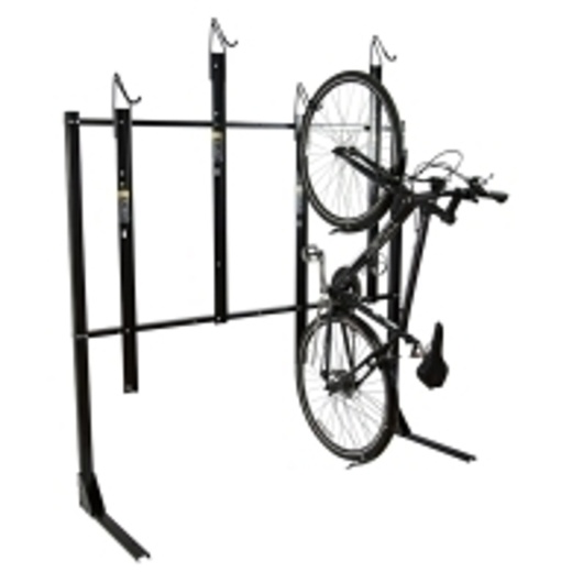 4-Bike Non Locking Wall Mount Bike Rack