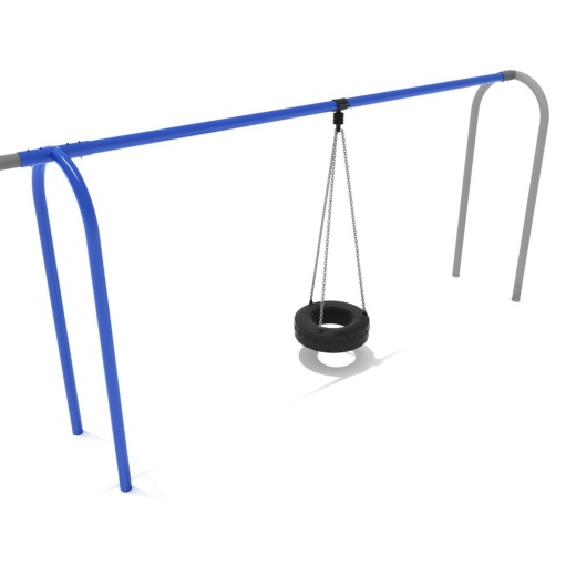 8 Feet High Elite Arch Post Tire Swing - Add A Bay (To Tire Swing Bay)