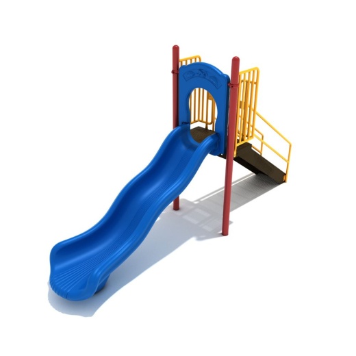4 Foot Single Wave Slide