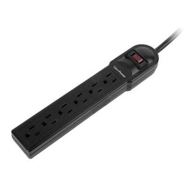 Cyberpower Csb604 Essential 6 - Outlet Surge With 900 j