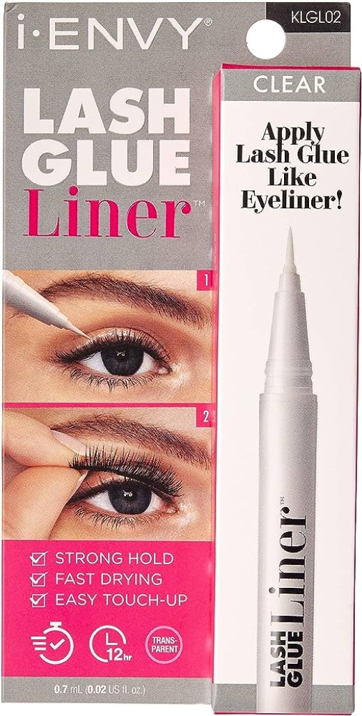 Bl Kiss I Envy Lash Glue Liner Clear 0.02Oz - Pack Of 3