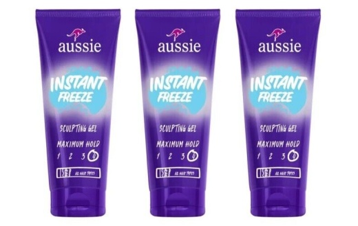 Bl Aussie Instant Freeze Sculpting Gel Maximum Hold 7Oz - Pack Of 3