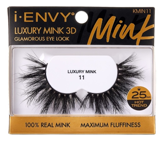 Bl Kiss I Envy Luxury Mink 3D 11 Lashes - Pack Of 3