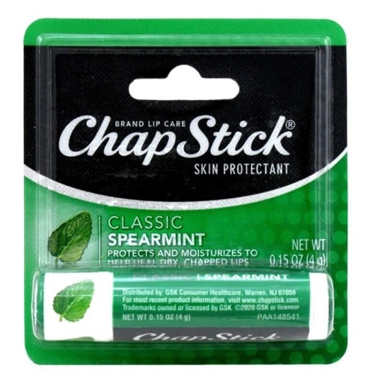 Chapstick Classic Spearmint 0.15Oz (12 Pieces)