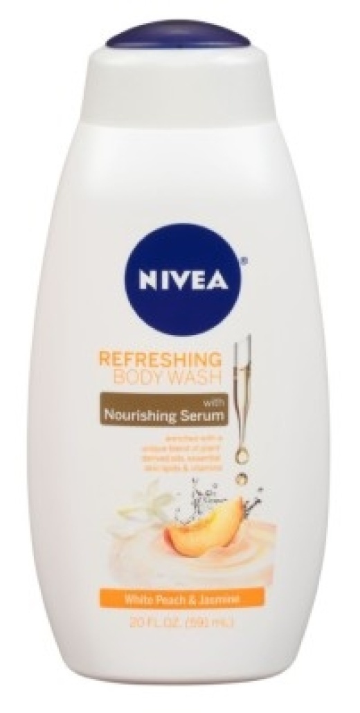 Bl Nivea Body Wash 20Oz White Peach And Jasmine - Pack Of 3