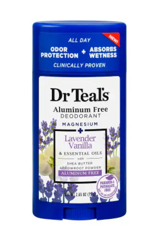 Bl Dr Teals Deodorant Lavender Vanilla 2.65Oz Aluminum-Free - Pack Of 3