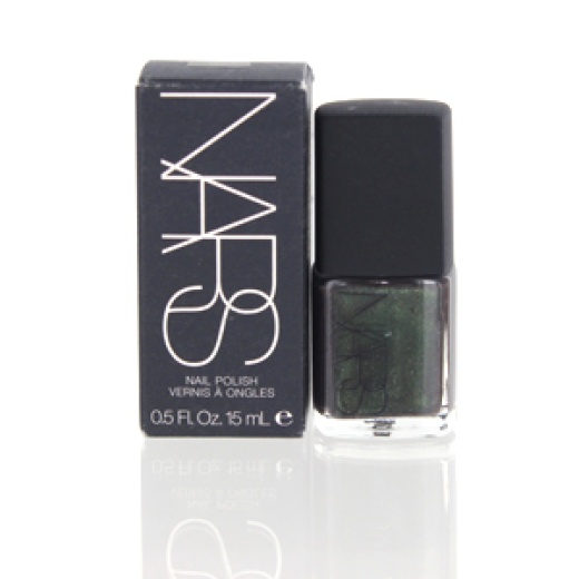 Cs Nars/Night Series Nail Polish Night Porter 0.05 Oz Black W/ Green Pearls