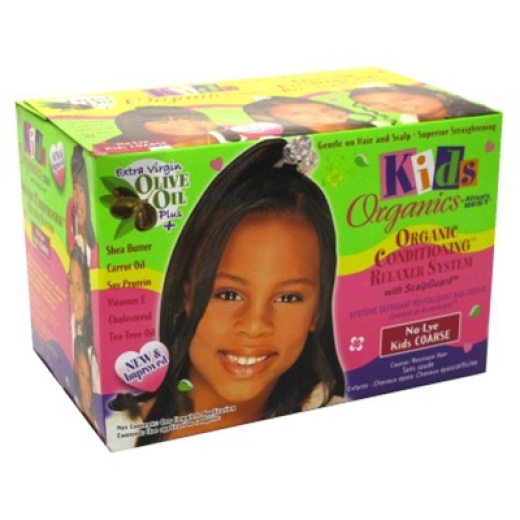 Bl Africas Best Kids Original Relaxer Coarse Kit - Pack Of 3
