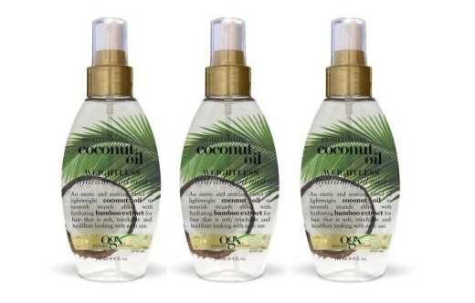 Bl Ogx Coconut Oil Hydrating Oil Mist Weightless 4Oz - Pack Of 3