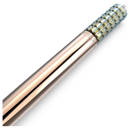 Swarovski Collections Ballpoint Pen Yellow, Rose Gold-Tone Plated