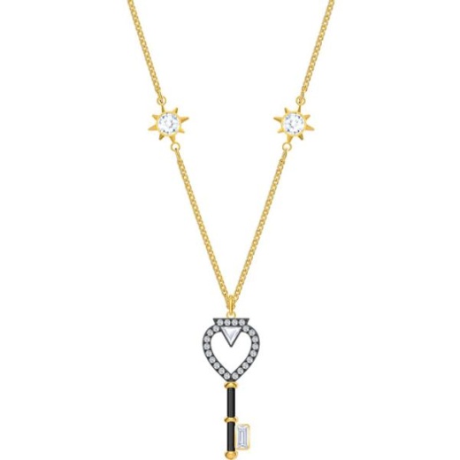 Swarovski Collection Tarot Magic Necklace, White, Gold Tone Plated