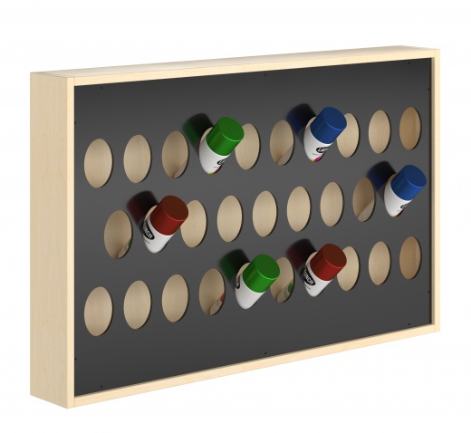 Hanging Wall Storage Cabinet for Art Supplies