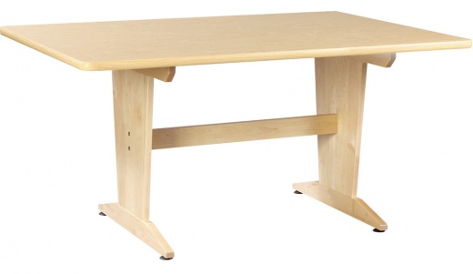 Art/Planning Table - Solid Maple Construction for Durability and Versatility