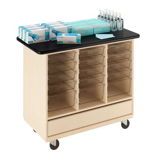 Open Tote Cabinet