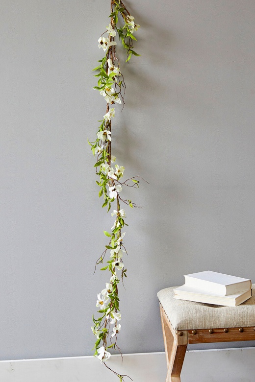 60" Dogwood Garland