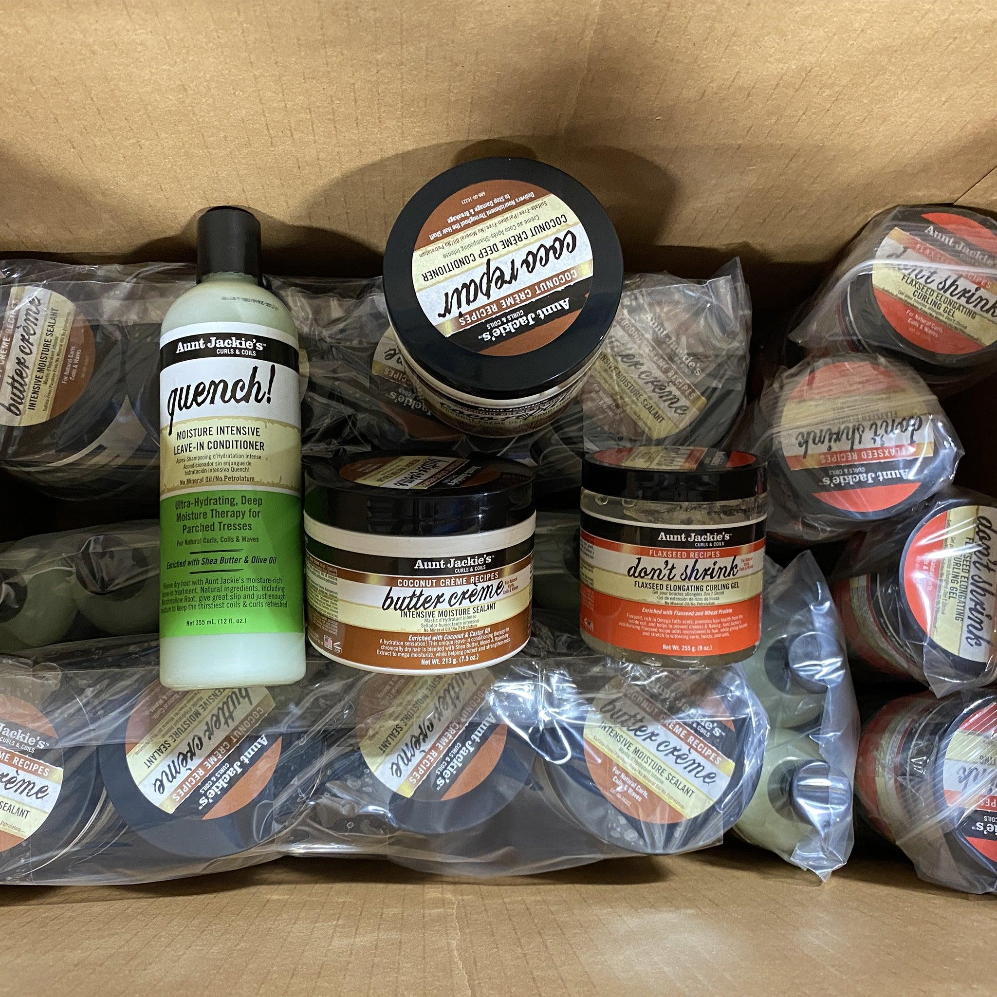 Assorted Aunt Jackie's Hair Products (50 Pcs Box)