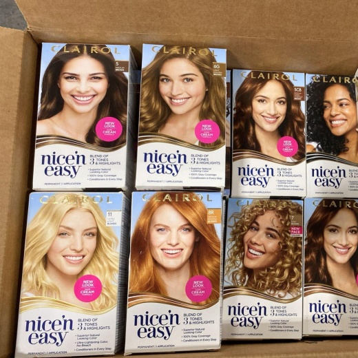 Clairol Nice'n Easy Assorted Mix Assorted Colors Blend Of 3 Tones & Highlights (50 Pcs Lot)