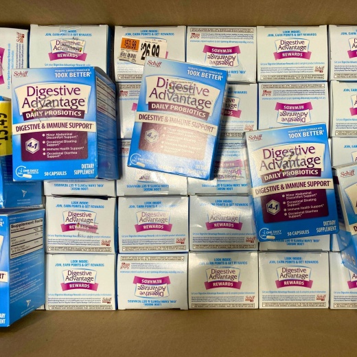 Digestive Advantage Daily Probiotics Digestive & Immune Support 4 In 1 One Daily (40 Pcs Lot)