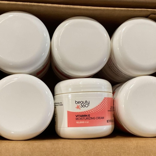Beauty 360 Vitamin E Moisturizing Cream 4Oz (48 Pcs Lot)