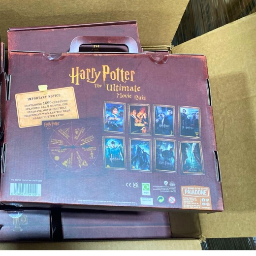 Harry Potter The Ultimate Movie Quiz 400X Cards , 1X Spinner (15 Pcs Lot)