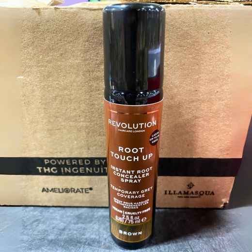 Revolution Root Touch Up Instant Root Concealer Spray Temporary Grey Coverage 2.5 Fl Oz (36 Pcs Lot)