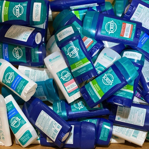 Toms Deodorant Assorted Mix (50 Pcs Lot)