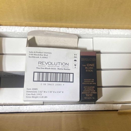 Revolution The One Blush Stick Lips Matte Malibu (72 Pcs Box)
