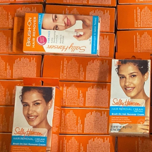 Sally Hansen Hair Remover Creme Brush On Hair Remover Cream 1.7Oz (50 Pcs Lot)