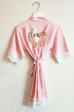 Pink Lace Ribbon & Sheer Organza Flower girl Basket w/ Rhinestone & Pearl  Accents