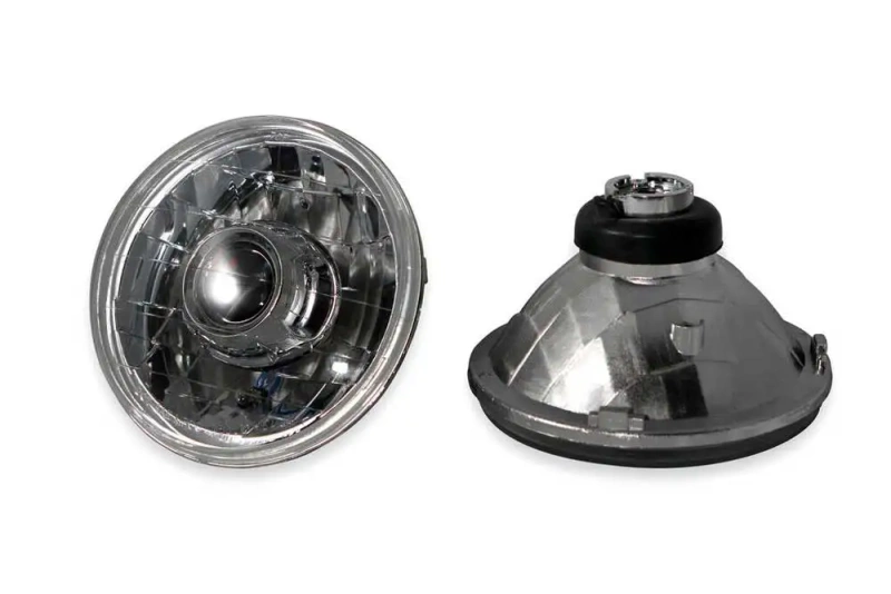 Chevy Truck - 7 Inch Round Projector Headlights Chrome 1947-80