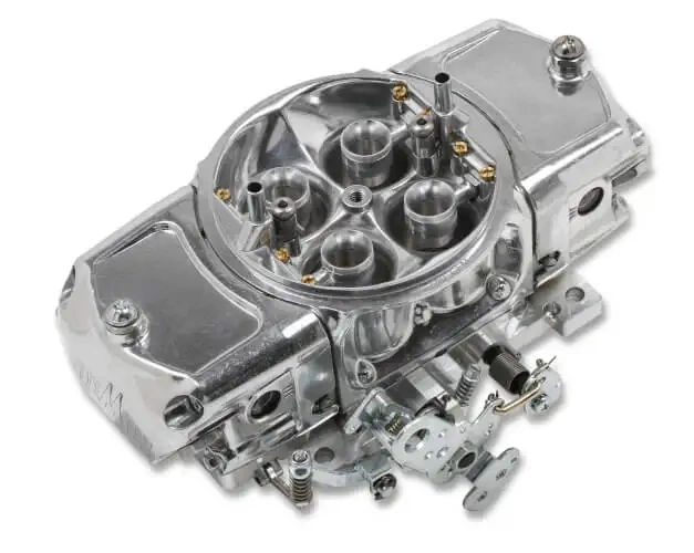 750 Cfm Speed Demon Carburetor Polished Aluminum Mechanical Secondaries Annular
