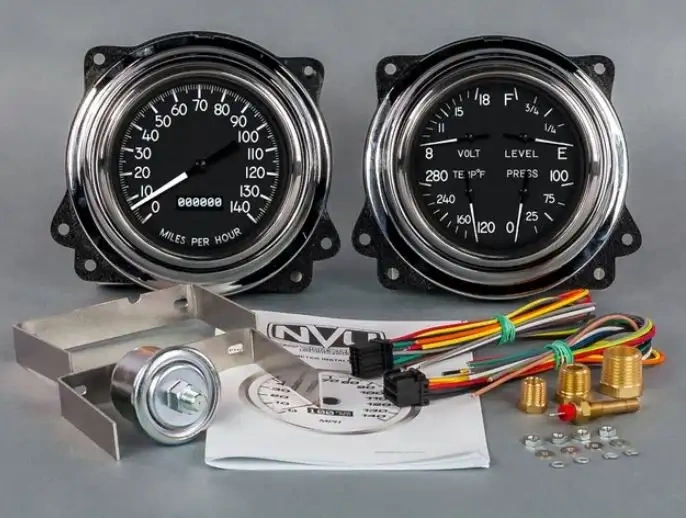 19471953 Chevrolet Truck New Vintage Usa 1940 Series 2 Gauge Kit Programmable 140 Mph