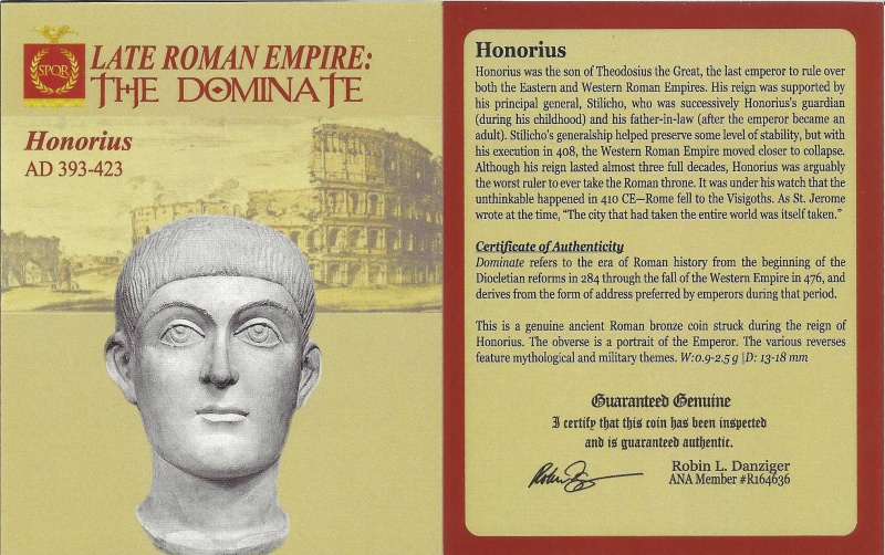 Roman Ae Of (Ad393-423) Ngc(Xf)