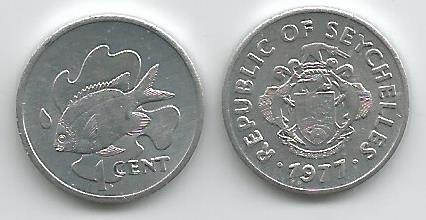 Seychelles Km30(U) 1 Cent