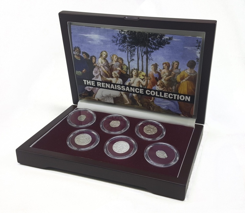 Renaissance: Boxed Set Of Six Silver Coins (Six-Coin Box)