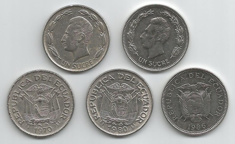 Ecuador Km78-83-85(Au) 1 Sucre