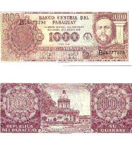 Paraguay P214(U) 1,000 Gauranies