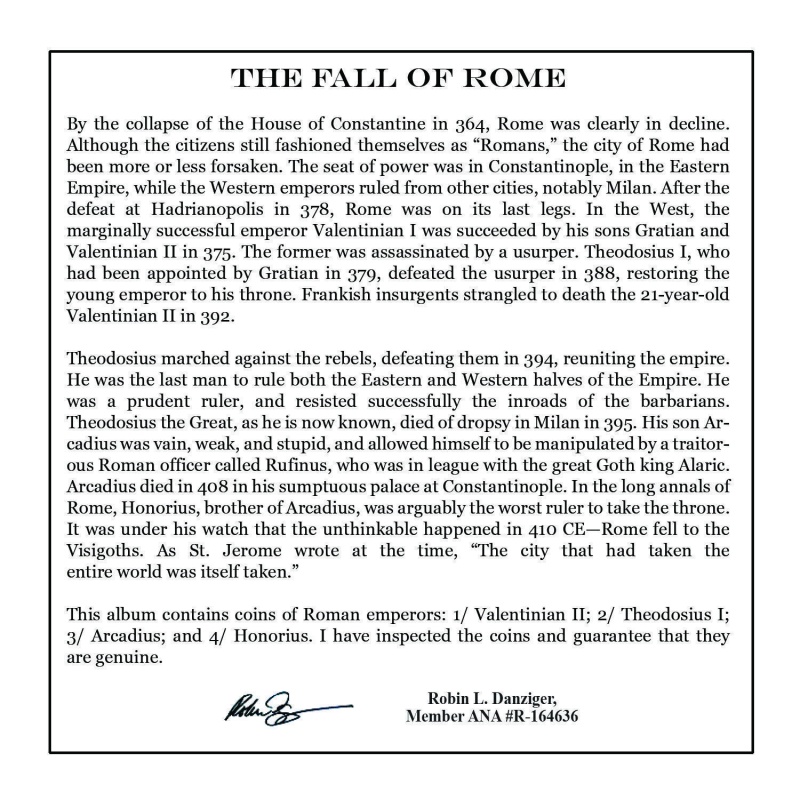 Fall Of Rome: 4 Coin (Mini Album)
