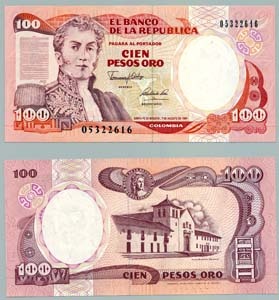 Colombia P426(U) 100 Pesos