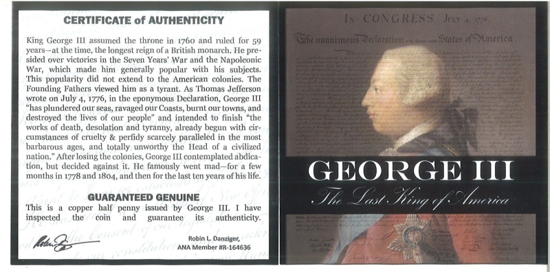 The Last King Of America: George Iii Mini Album